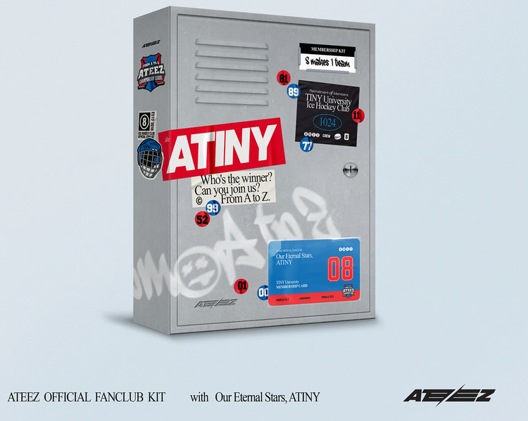 ATEEZ - Atiny 5th Membership Kit – Kpop Omo ATEEZ - Atiny 5th Membership Kit – Kpop Omo
