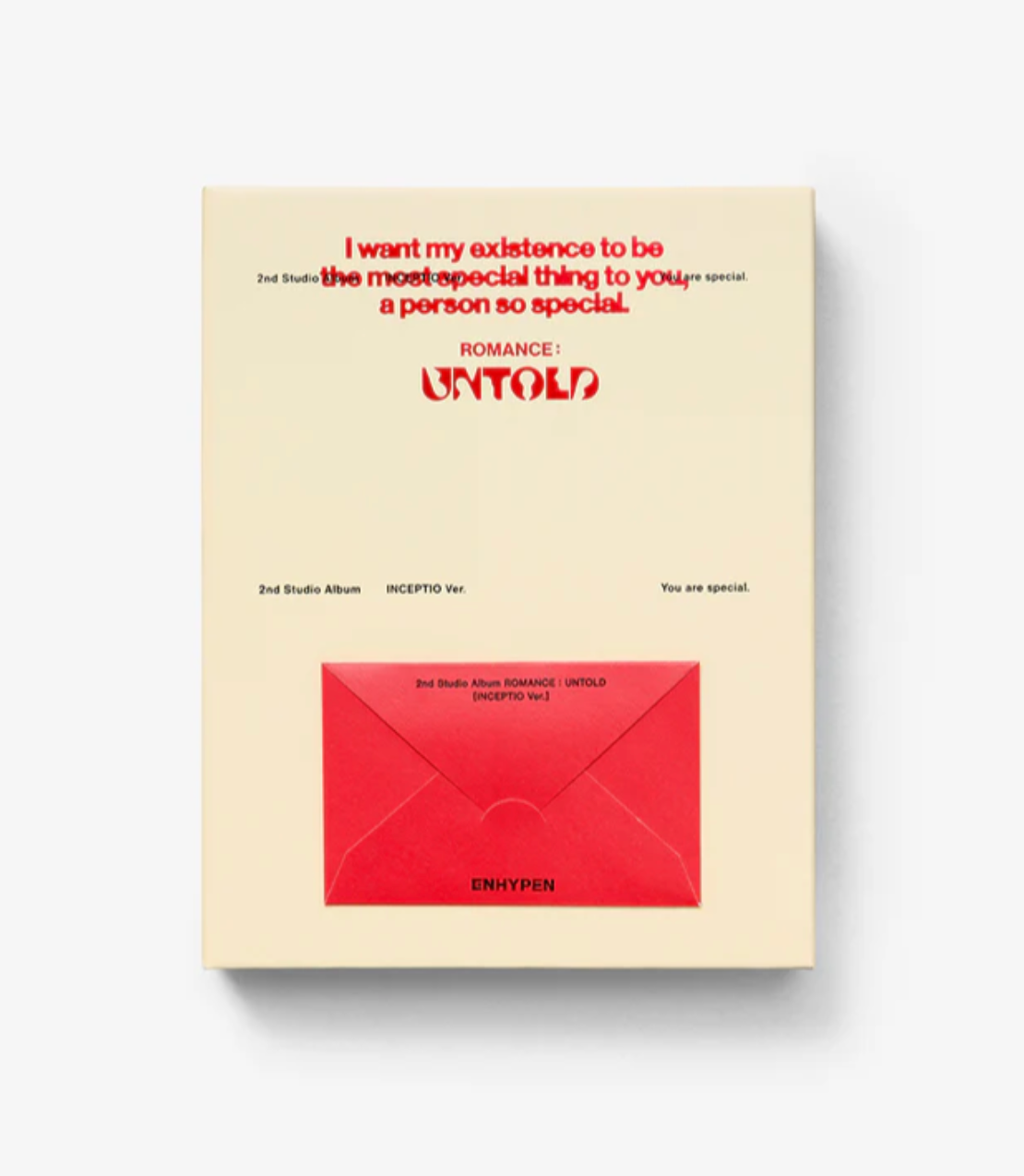 ENHYPEN 2nd Album - Romance : Untold (Signed Postcard Versions