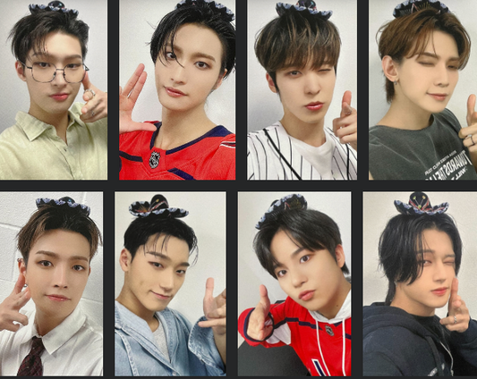 ATEEZ - Work to Live Version POB OT8 Photocard Set