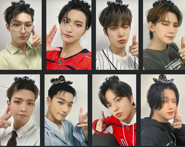 ATEEZ - Work To LIVE Version Pob Ot8 Photocard Set – Kpop Omo