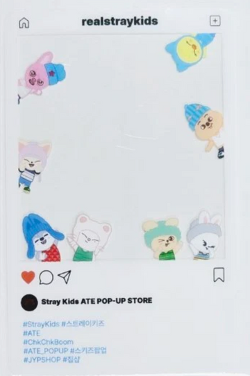 Stray Kids x SKZOO - ATE Pop Up Event Clear Photocard