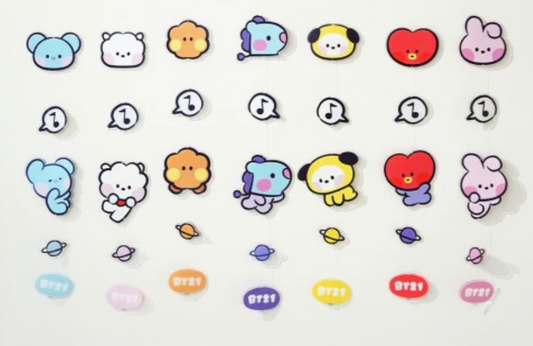 BT21 ミニニ アクリルモービル