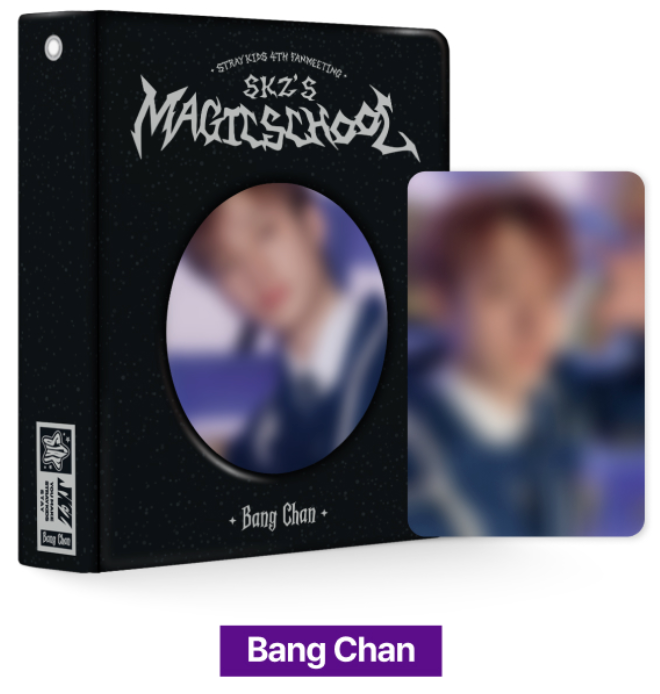 STRAY KIDS 4TH FANMEETING SKZOO'S MAGIC SCHOOL (MEMBER MERCH) - Kpop Omo