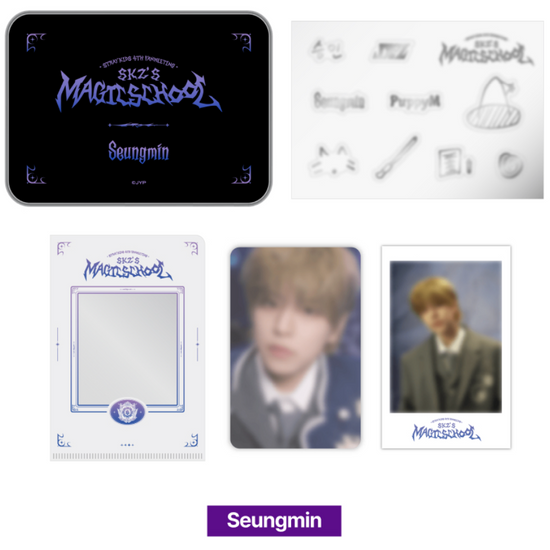 STRAY KIDS 4TH FANMEETING SKZOO'S MAGIC SCHOOL (MEMBER MERCH) - Kpop Omo