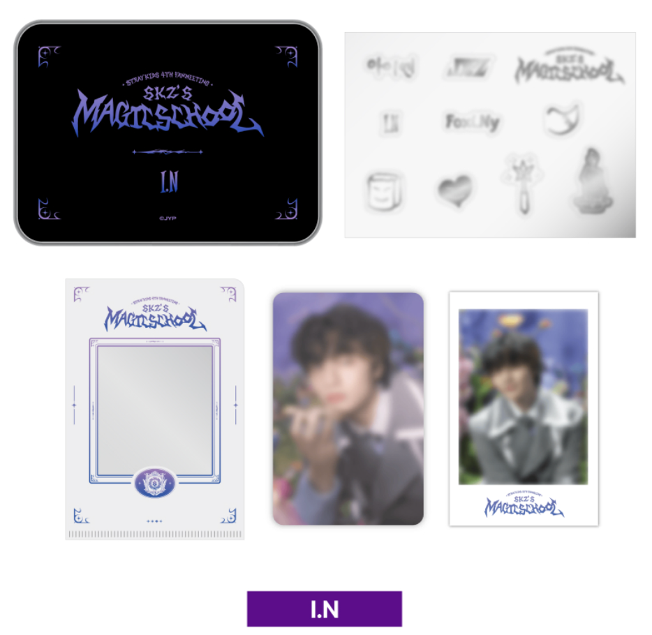 STRAY KIDS 4TH FANMEETING SKZOO'S MAGIC SCHOOL (MEMBER MERCH) - Kpop Omo