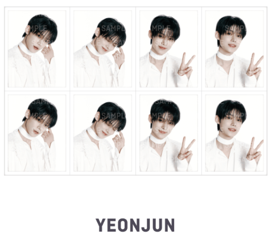 TXT - ACT : PROMISE WORLD TOUR OFFICIAL MD ID PHOTO SET – Kpop Omo
