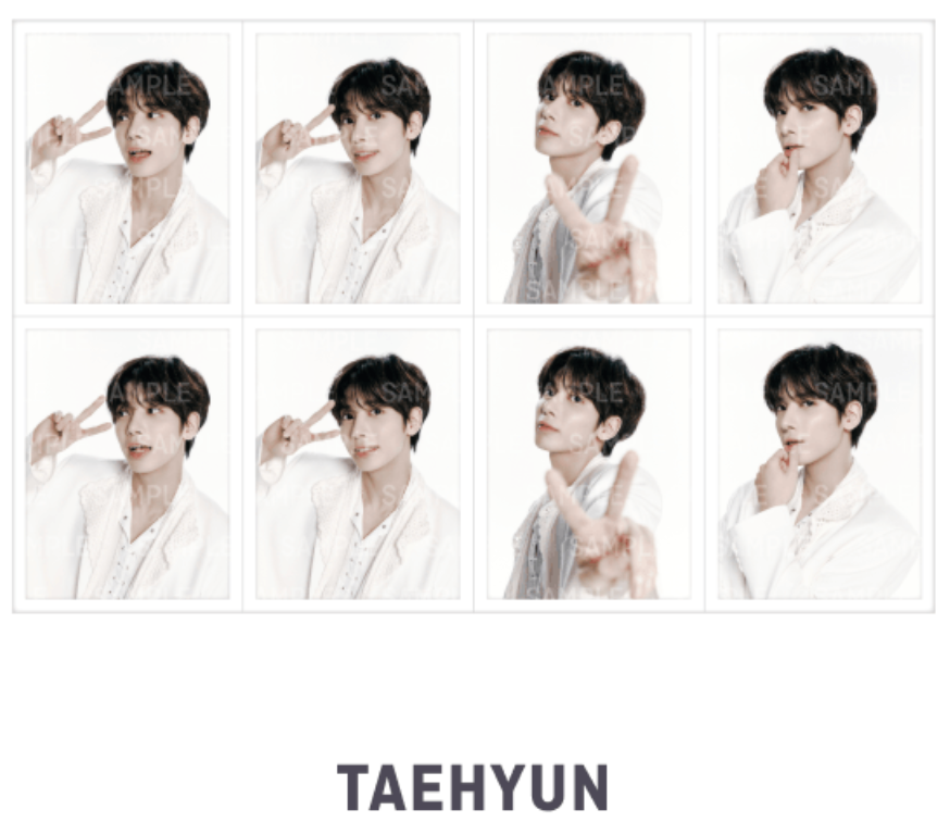 TXT - ACT : PROMISE WORLD TOUR OFFICIAL MD ID PHOTO SET – Kpop Omo