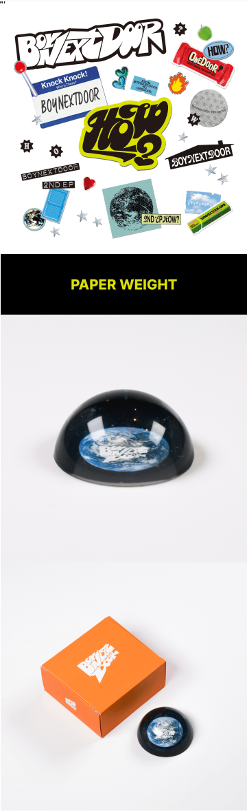 BOYNEXTDOOR - Official MD Paper Weight