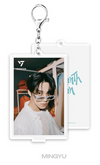 SEVENTEEN - Seventeenth Heaven AM 5:26 Lenticular Acrylic Keyring & Stand Official MD