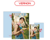 SEVENTEEN- Seventeenth Heaven PM 2:14 Lenticular Postcard Official MD