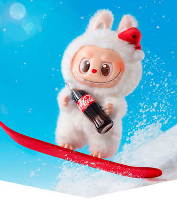 Coca-Cola ラブブー キーホルダー LABUBU x Coca Cola Series Doll Keychain – Kpop Omo