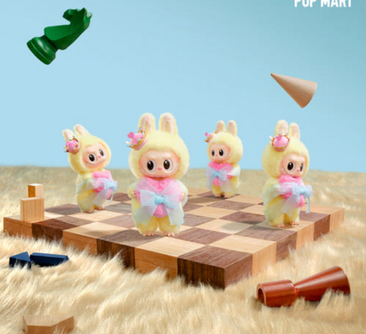 LABUBU x Checkmate Series Doll Keychain