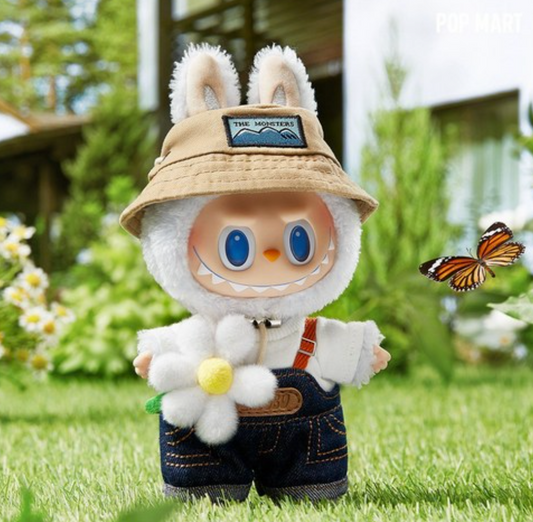 Labubu Popmart The Monsters - Blooming in Spring Series Doll Keyring