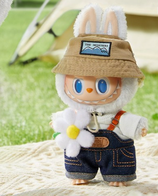 Labubu Popmart The Monsters - Blooming in Spring Series Doll Keyring