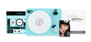アイドル SHINee 17th ANNIVERSARY Shinee 17th Anniversary Turntable Bluetooth Speaker Set – Kpop Omo