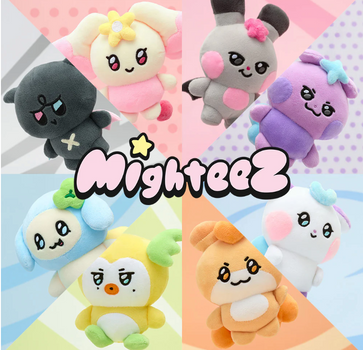 ATEEZ x MIGHTEEZ Plush Keyring + Photocard – Kpop Omo