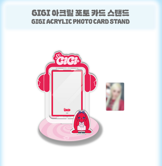 I-DLE YUQI - MOTIVATION OFFICIAL MD GIGI Acrylic Photo Card Stand