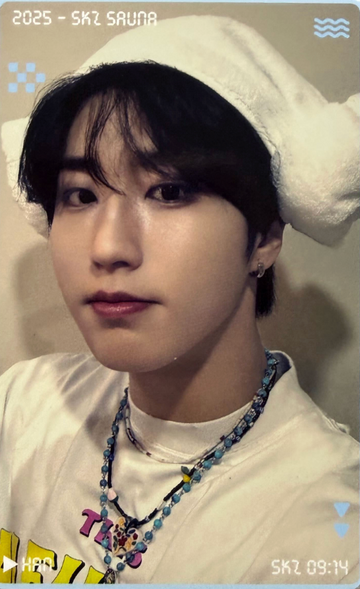 STRAY KIDS SKZ Sauna Japan Official Photocard