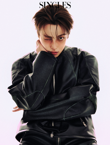 Ateez HongJoong Content in Singles Magazine 2025 (December Issue) - NOT COVER