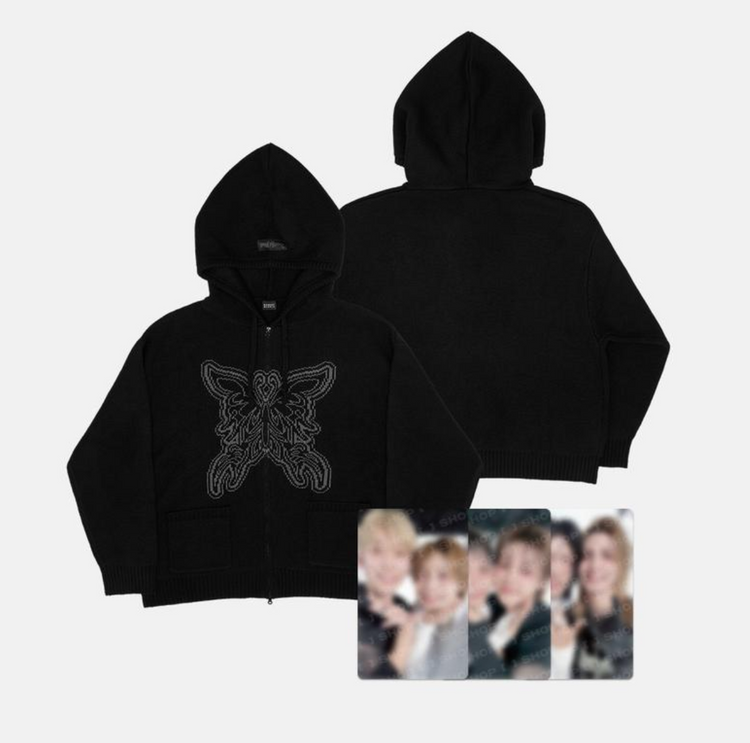 XDINARY HEROES - Beautiful Mind FINALE KNIT HOOD ZIP-UP – Kpop Omo