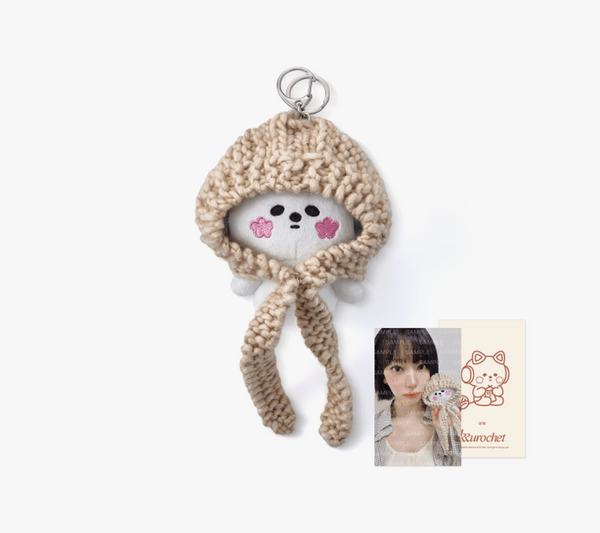 Le sserafim - kkurochet 2nd official md fim's club hooded scarf