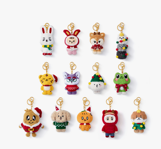 Seventeen - holiday with miniteen official md Plush Keyring