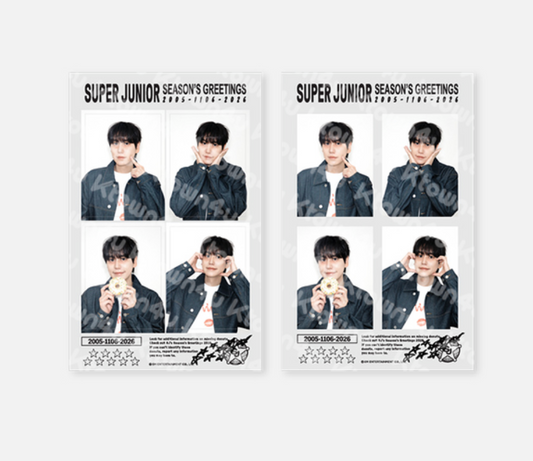 Super Junior - 2026 Sm Artist Season's Greetings 4Cut Photo Set
