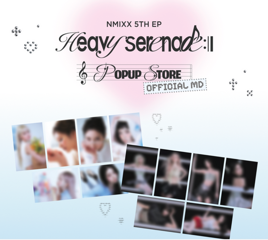 Nmixx - heavy serenade pop up store official MD Postcard Set