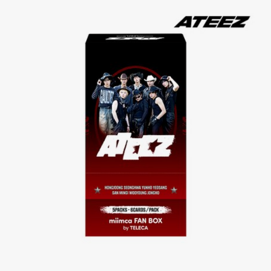 ATEEZ - Miimca Collectible Trading Card Fan Box