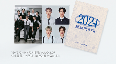 Ateez x Nacific - Memory of 2024 Set with Photobook and 4 Cut