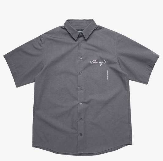 TAEYANG - Taeyang X Fragment Design Shoong Work Shirt Charcoal