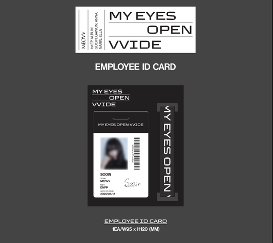 MEOVV - 1st Ep Official MD Employ ID Card