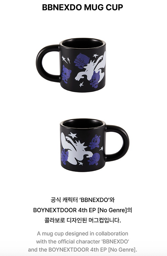 BOYNEXTDOOR - No Genre Official MD Bbnexdo Mug Cup