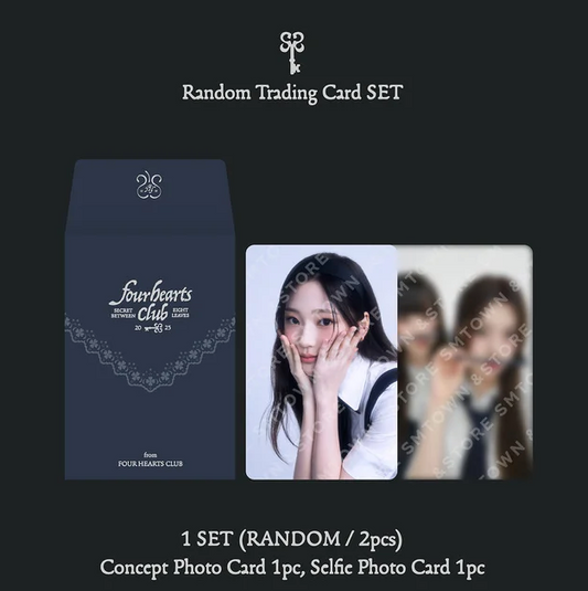 HEARTS2HEARTS - Four Hearts Club Official MD Random Trading Card Set