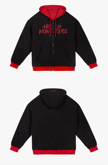 BABYMONSTER ワルツ HELLO ZIP-UP HOODIE L ① BABYMONSTER BABYMONSTER ワルツ HELLO ZIP-UP HOODIE L ① BABYMONSTER