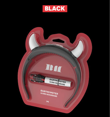 BABYMONSTER - Official MD Horn Headband – Kpop Omo BABYMONSTER - Official MD Horn Headband – Kpop Omo