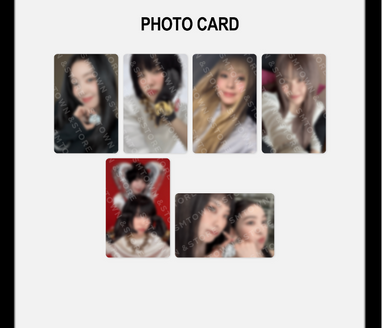 RED VELVET IRENE & SEULGI - TILT Official MD Random Trading Card