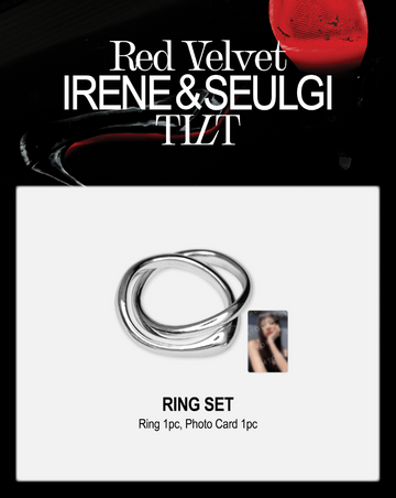 RED VELVET IRENE & SEULGI - TILT Official MD Ring Set – Kpop Omo