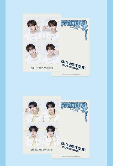 TWS - 24/7:WITH:US 2025 TWS TOUR Official MD 4-Cuts Photo Set