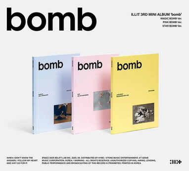 ILLIT 3rd Mini Album - Bomb (Musicplant Lucky Draw Event) – Kpop Omo