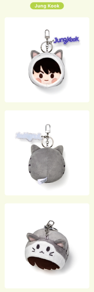 BTS Island - In The Seom:  Face Keyring