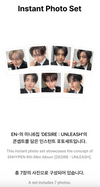 ENHYPEN - Desire : Unleash Official MD Instant Photo Set