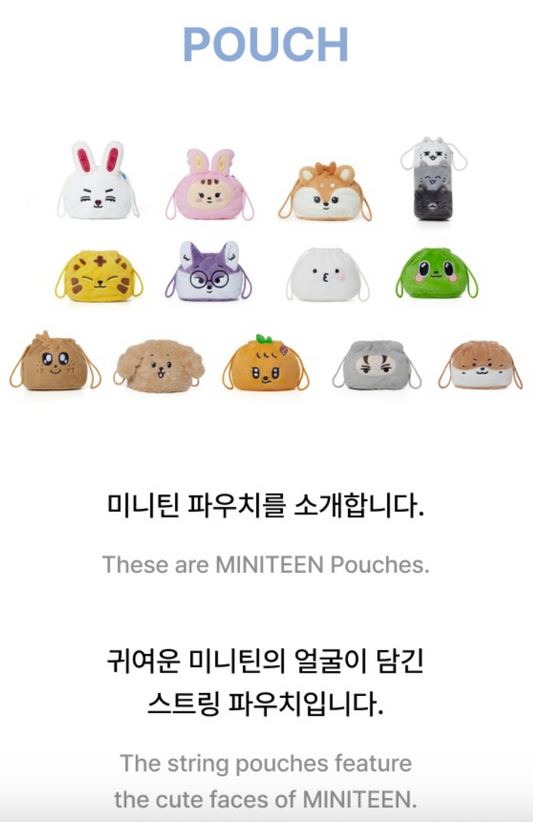 SEVENTEEN - Miniteen 2nd Official MD Pouch