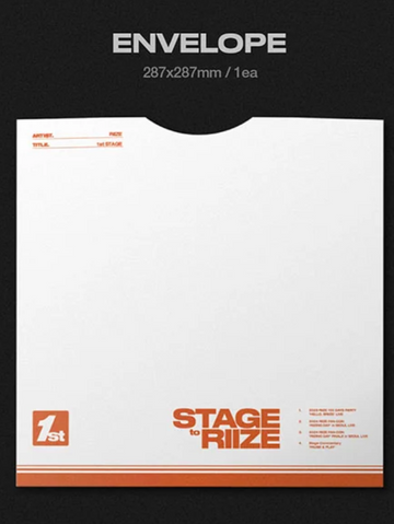 RIIZE - 1st Stage to Riize Blu-Ray / Digital Code – Kpop Omo