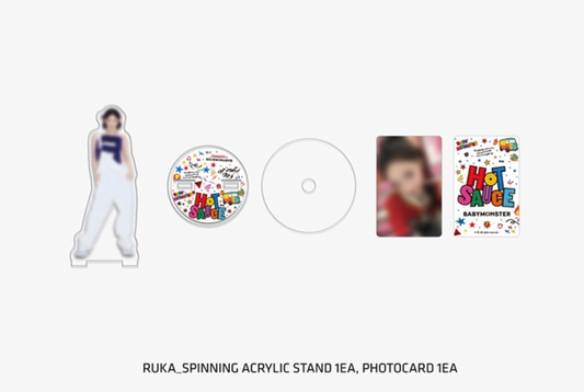 BABYMONSTER - Hotsauce Official MD Spinning Acrylic Stand