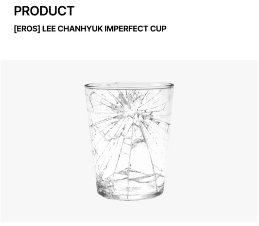 LEE CHANHYUK - Eros 2nd Album Official MD Imperfect Cup (170ML)