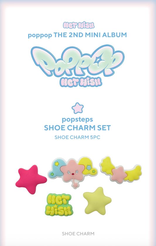 NCT WISH - Poppop Official 2nd MD Popsteps Shoe Charm Set