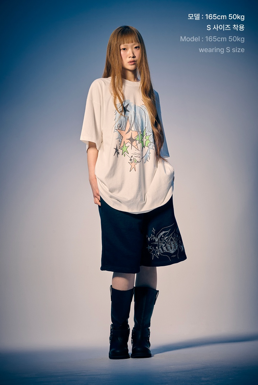 TXT - The Star Chapter : Together Official MD TXT X Niceghostclub Short Sweat Pants