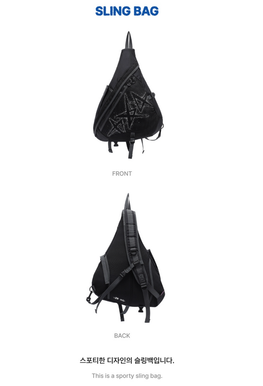 TXT - The Star Chapter : Together Official MD TXT X Niceghostclub Sling Bag