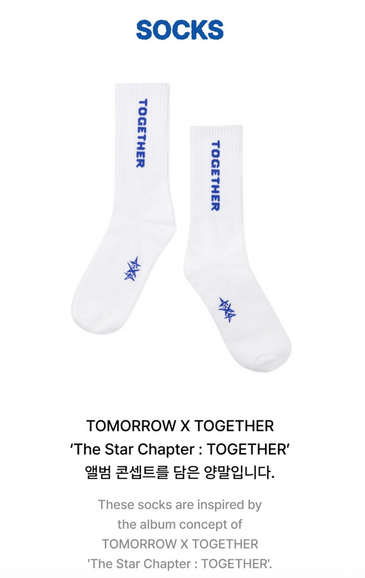 TXT - The Star Chapter : Together Official MD Socks
